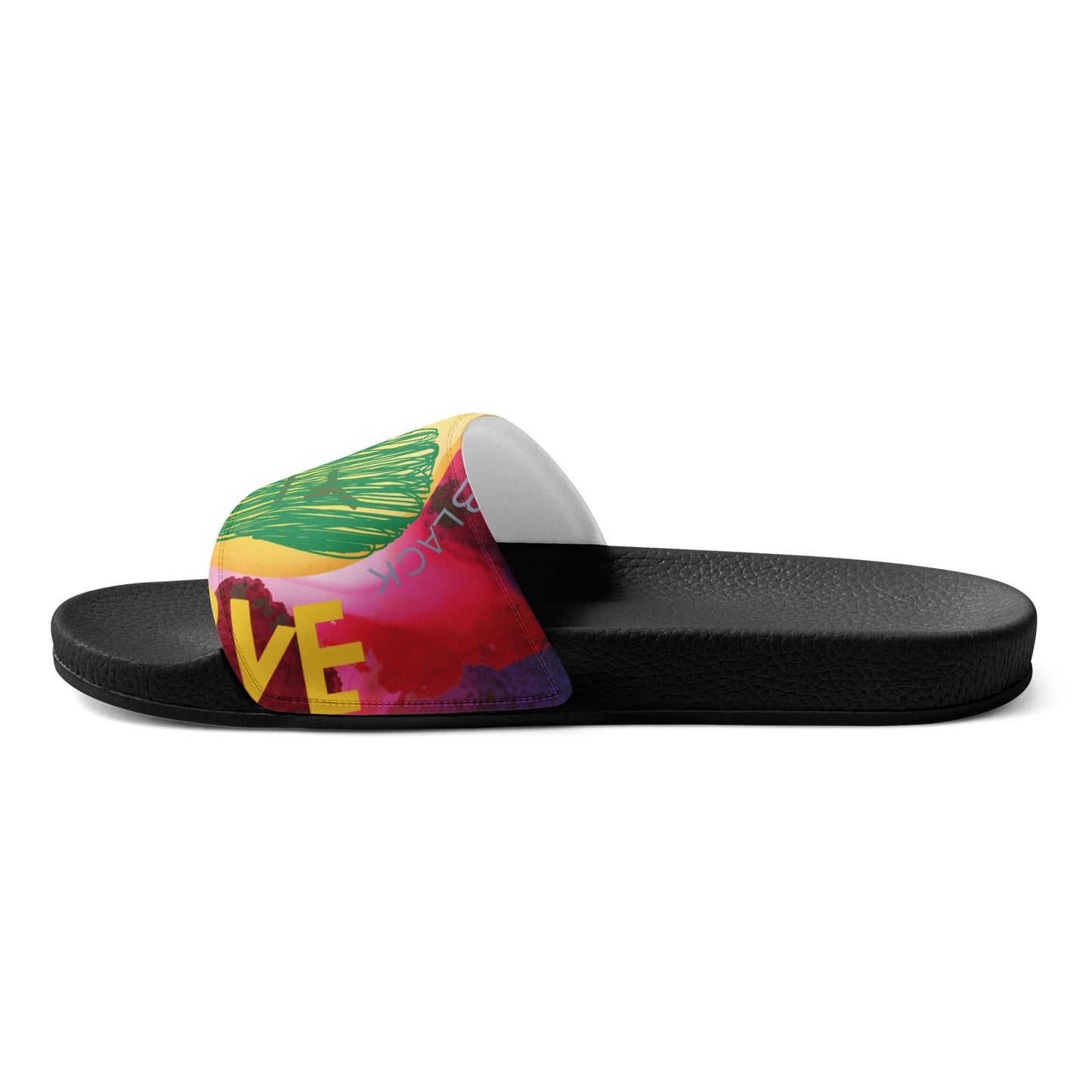 Youngblackmaninc. Mad Love Men’s slides