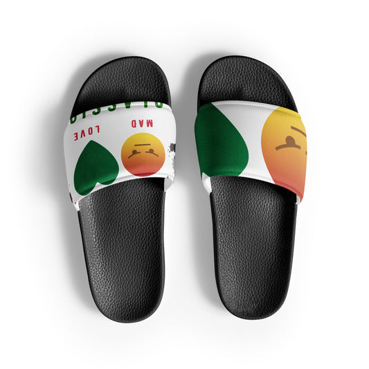 Youngblackmaninc. Mad Love Women's slides