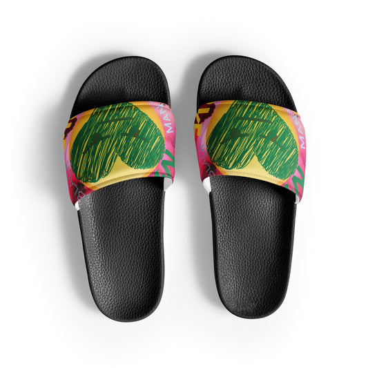 Youngblackmaninc. Mad Love Women's slides