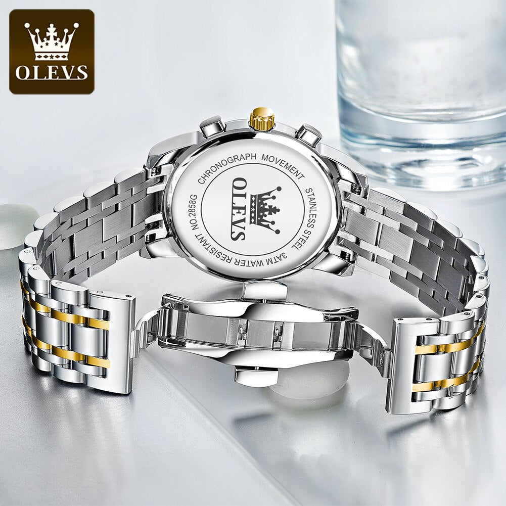 New Men Watche Luxury Brand Waterproof Calendar Diver Watch Quartz Movement Fashion Multifunction Wrist Watch For Replica Watch