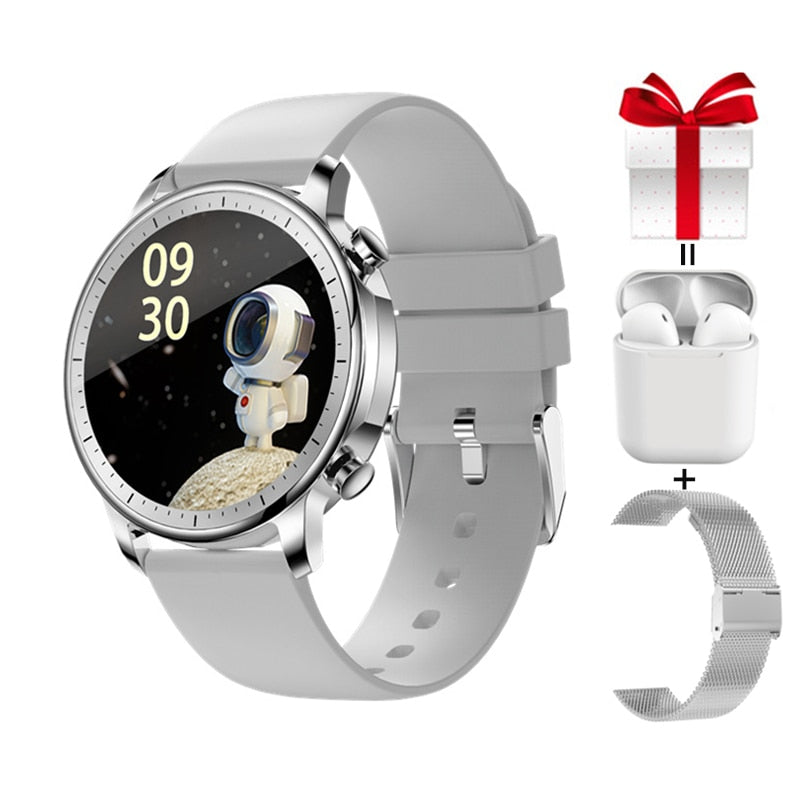 Smart Watch Women Fitness Tracker Heart Rate Monitor Blood Pressure Call Message Notification Waterproof IP67 Smartwatch Men