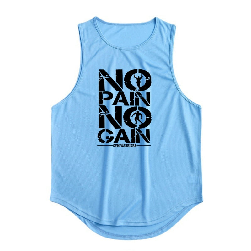 Summer Mesh Bodybuilding Vest Men Quick Dry Gym Clothing Sport Tank Top Men Basketball Sleeveless Shirt Fitness Stringer Tanktop