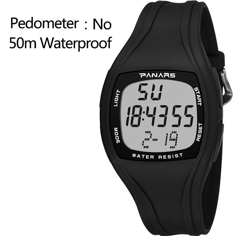 SYNOKE Digital Watches Mens Top Brand Luxury 3D Pedometer Black Military Sport Watch Men Waterproof Wristwatch 9105 Reloj Hombre