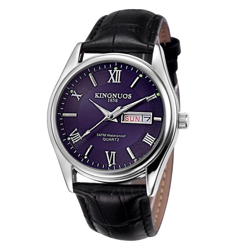 Top Luxury Brand Men Watches Business Quartz Wristwatch Stainless Steel 30m Waterproof Date Week Clock Relogio Masculino