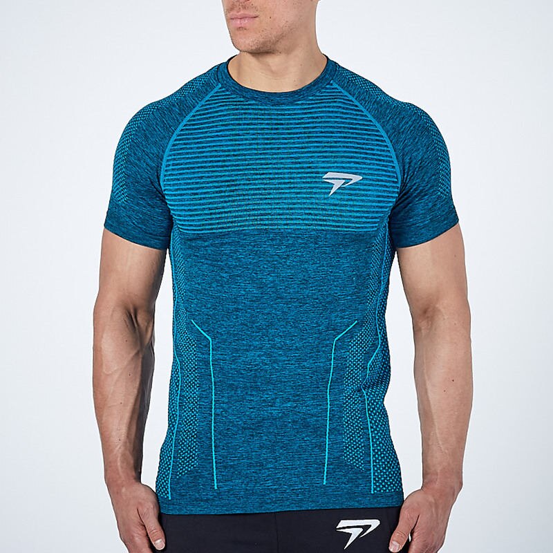 New Mens Compression Long sleeve Skinny T-shirt Casual Quick dry Tee shirt Male Gyms Workout Tops Fitness Bodybuilding Clothing