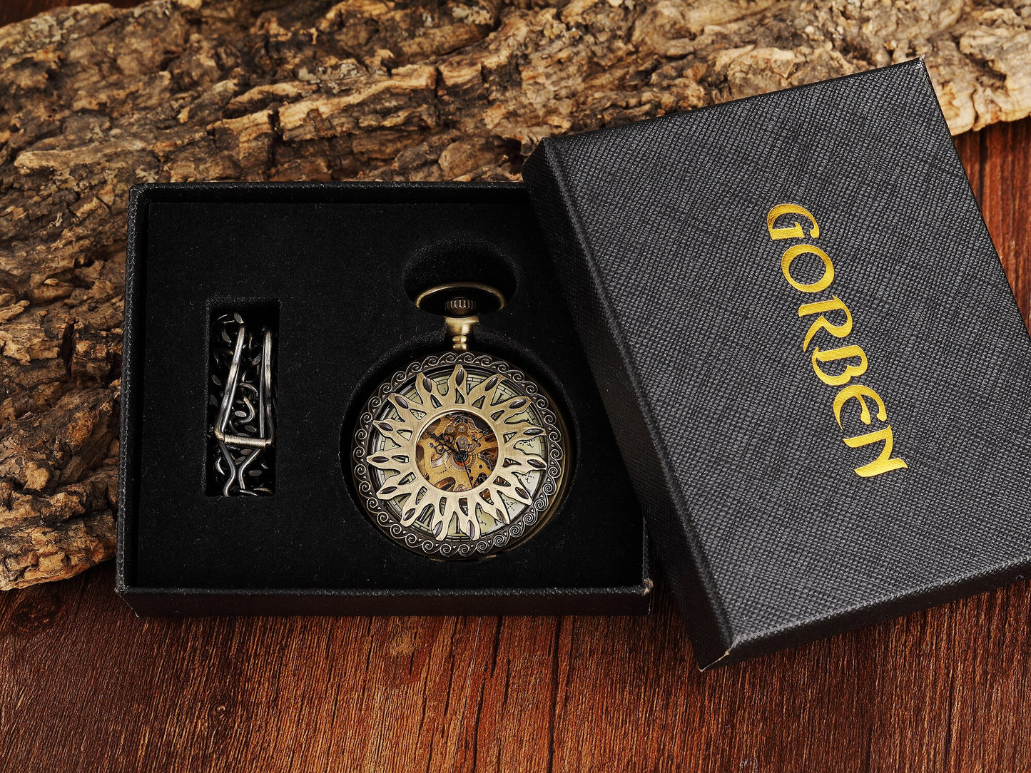 Luxury Silver Skeleton Mechacnical Mens Pocket Watch with FOB Chain Hot Smooth Steel Women Unisex Hand winding Pocket Watches