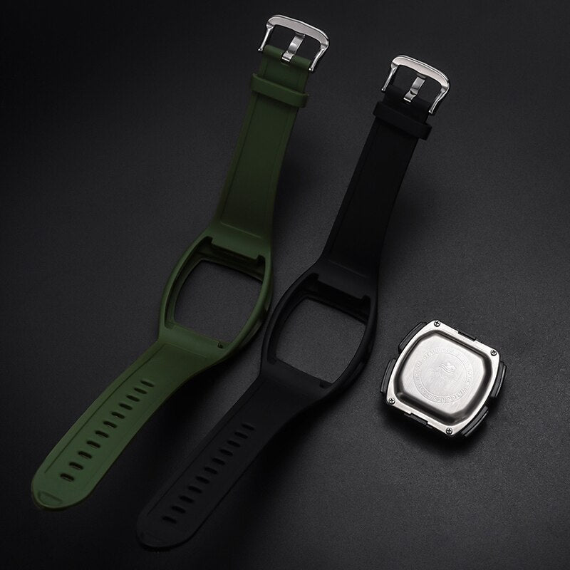 SYNOKE Digital Watches Mens Top Brand Luxury 3D Pedometer Black Military Sport Watch Men Waterproof Wristwatch 9105 Reloj Hombre