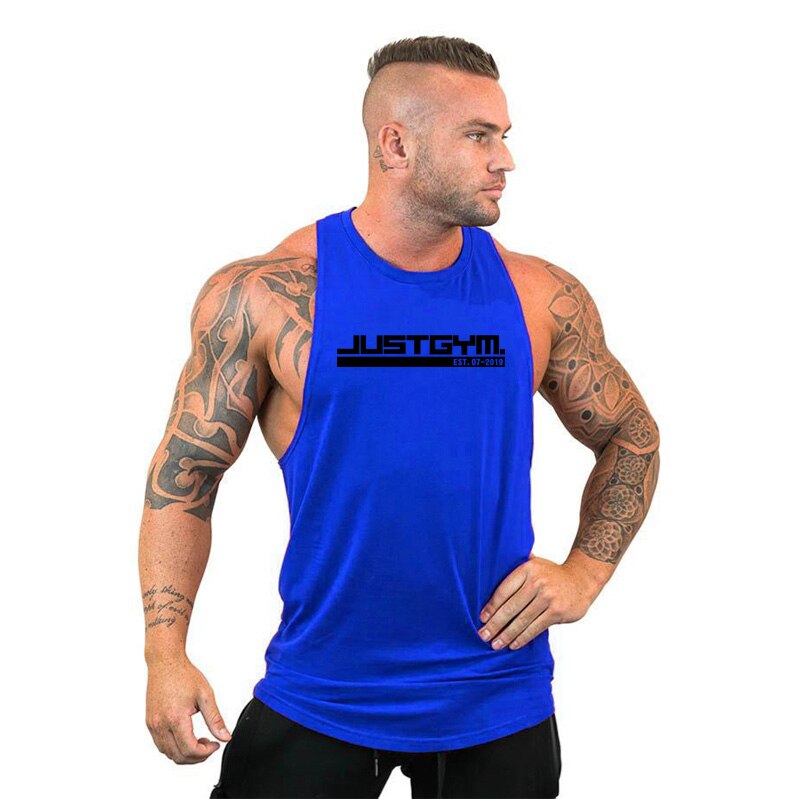 Summer Brand Clothing Bodybuilding Hooded Sleeveless Shirt Fitness Mens Tank Top Muscle Vest Cotton Gym Tank Top Sportswear