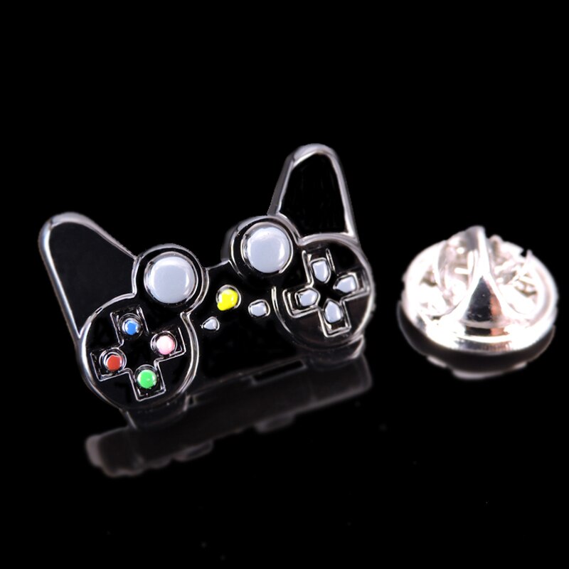 New brass enamel spray paint exquisite Brooch fashion men and women Lapel Pin clothing backpack accessories Badge