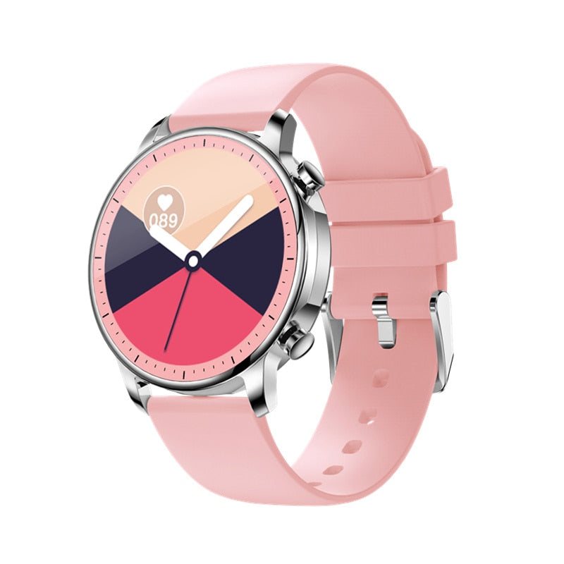 Smart Watch Women Fitness Tracker Heart Rate Monitor Blood Pressure Call Message Notification Waterproof IP67 Smartwatch Men