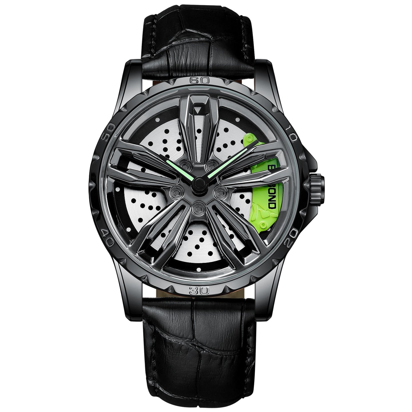 Rim Hub Watches 2022 Men Sports Car Men Watches Quartz Waterproof Sport Stainless Steel Wheel Wristwatch Car Quartz Men Watches