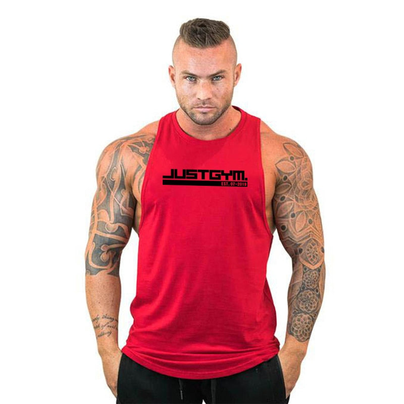 Summer Brand Clothing Bodybuilding Hooded Sleeveless Shirt Fitness Mens Tank Top Muscle Vest Cotton Gym Tank Top Sportswear