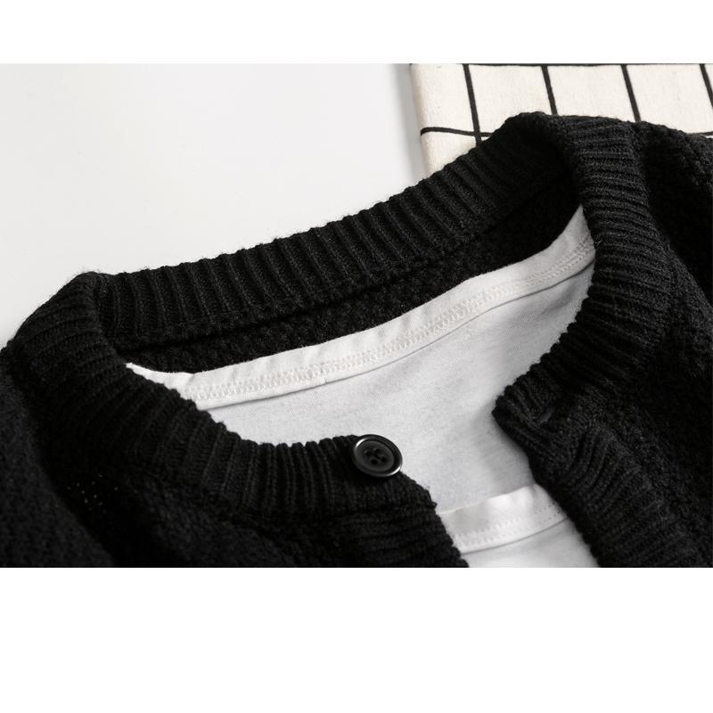 MRMT 2022 Brand New Men's Sweater Jackets Knitted Cardigan Heavy Overcoat for Male Warm Thick Sweaters Men Sweater Man Clothing