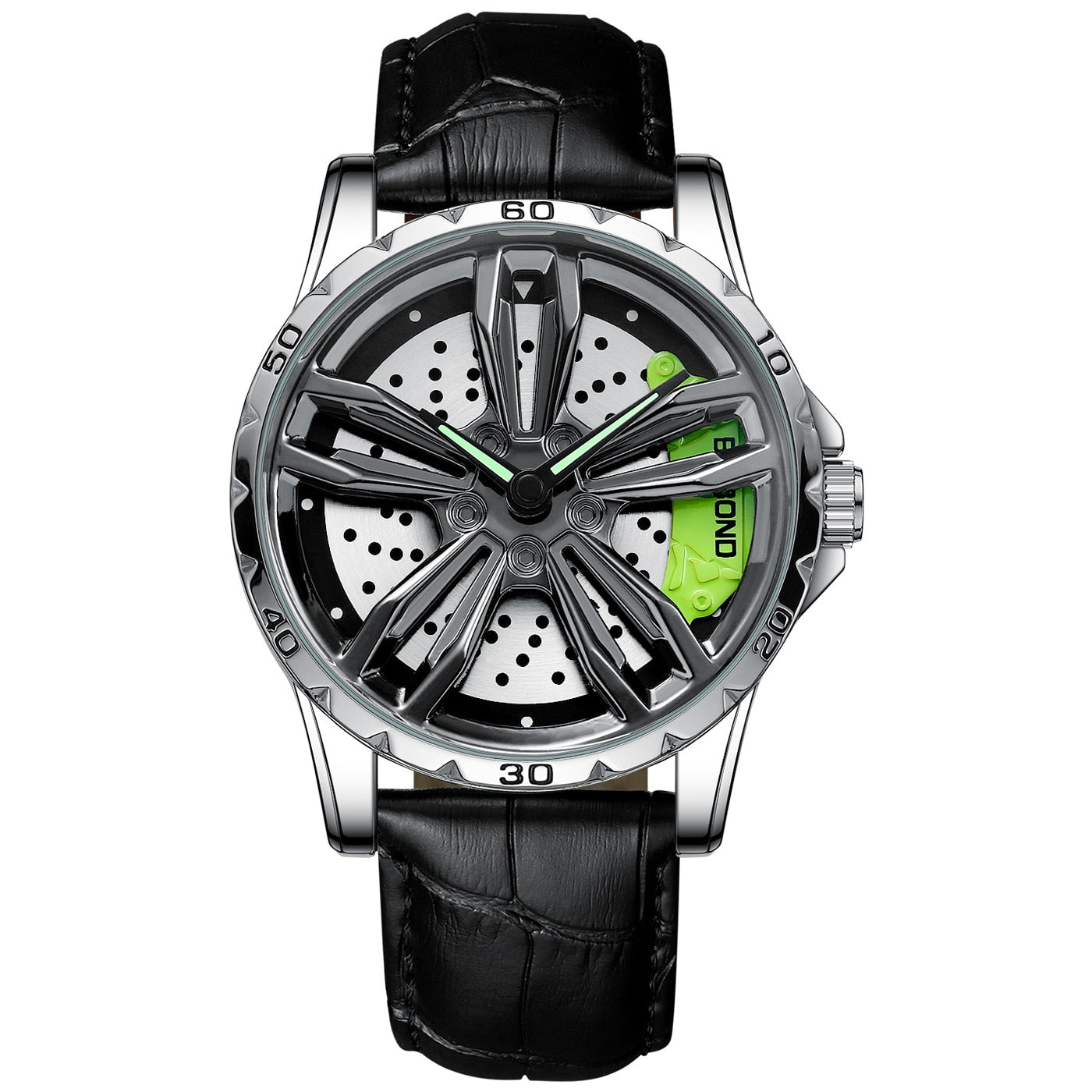 Rim Hub Watches 2022 Men Sports Car Men Watches Quartz Waterproof Sport Stainless Steel Wheel Wristwatch Car Quartz Men Watches
