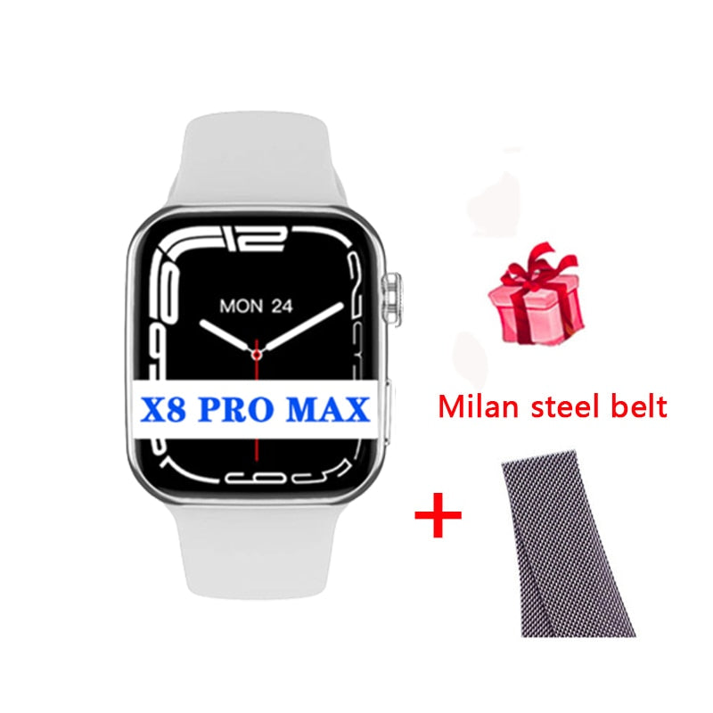 X8 Pro Max Smart Watch 3/4/5/6/10PCS Women Men Message Reminder 1.75 inch Dialing Sports Sleep Monitoring Heart-rate Smart Watch
