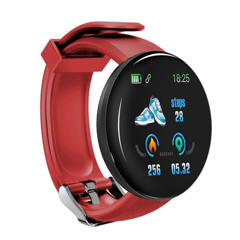 Sports Fitness Smart Watch Men Women Blood Pressure Sleep Monitoring Compatible IOS Android Watertight Digital Wristwatches