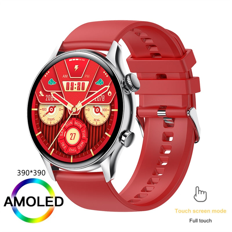 Xiaomi 2022 NFC Smart Watch Men AMOLED 390*390 HD Screen Always Display Bluetooth Call Women IP68 Waterproof Smartwatch With Box