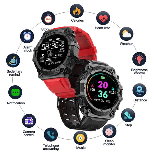 FD68S Smart Watch Men Women Touch Screen Sports Fitness Bracelet Wristwatch Waterproof Male Smartwatch Bluetooth For Android IOS