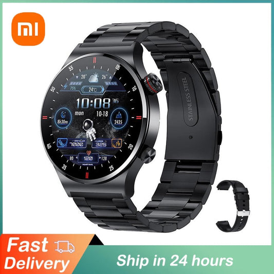 Xiaomi New ECG+PPG Smart Business Watch For Men Bluetooth Call Health Monitoring NFC Payment Multiple Sports Mode Waterproof