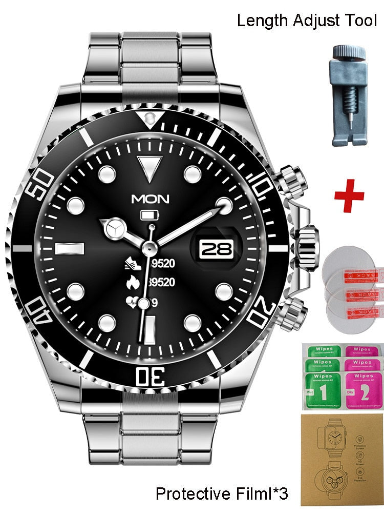 Smart Watch Men Watches Multifunction Smartwatch Fitness Sports Waterproof Wrist Clock Bluetooth Call Connected Business Casual