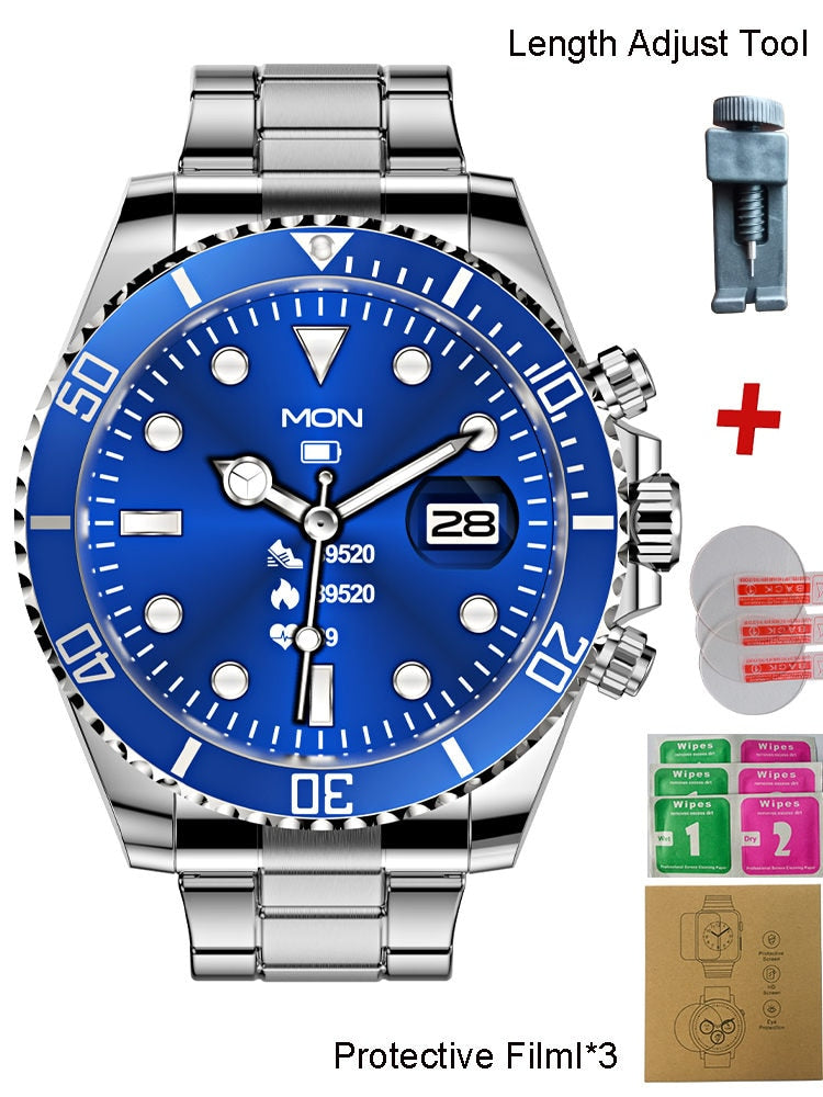 Smart Watch Men Watches Multifunction Smartwatch Fitness Sports Waterproof Wrist Clock Bluetooth Call Connected Business Casual