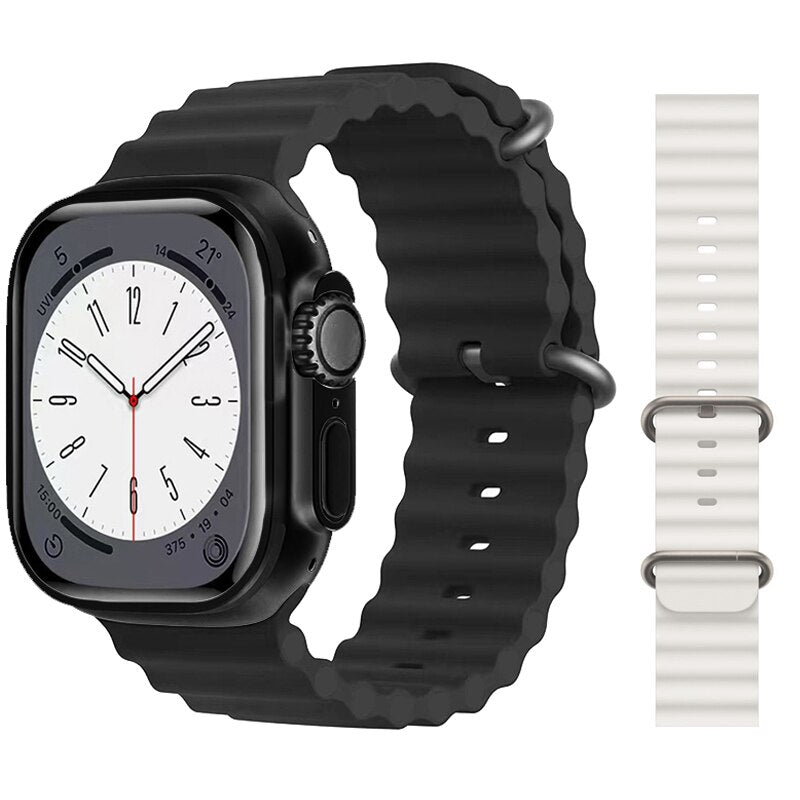 W&O Smart Watch X8+ Ultra 49MM Wireless Charging NFC 2.08 Inch Waterproof  Sport Watches Bluetooth Calls Smartwatch Men Women