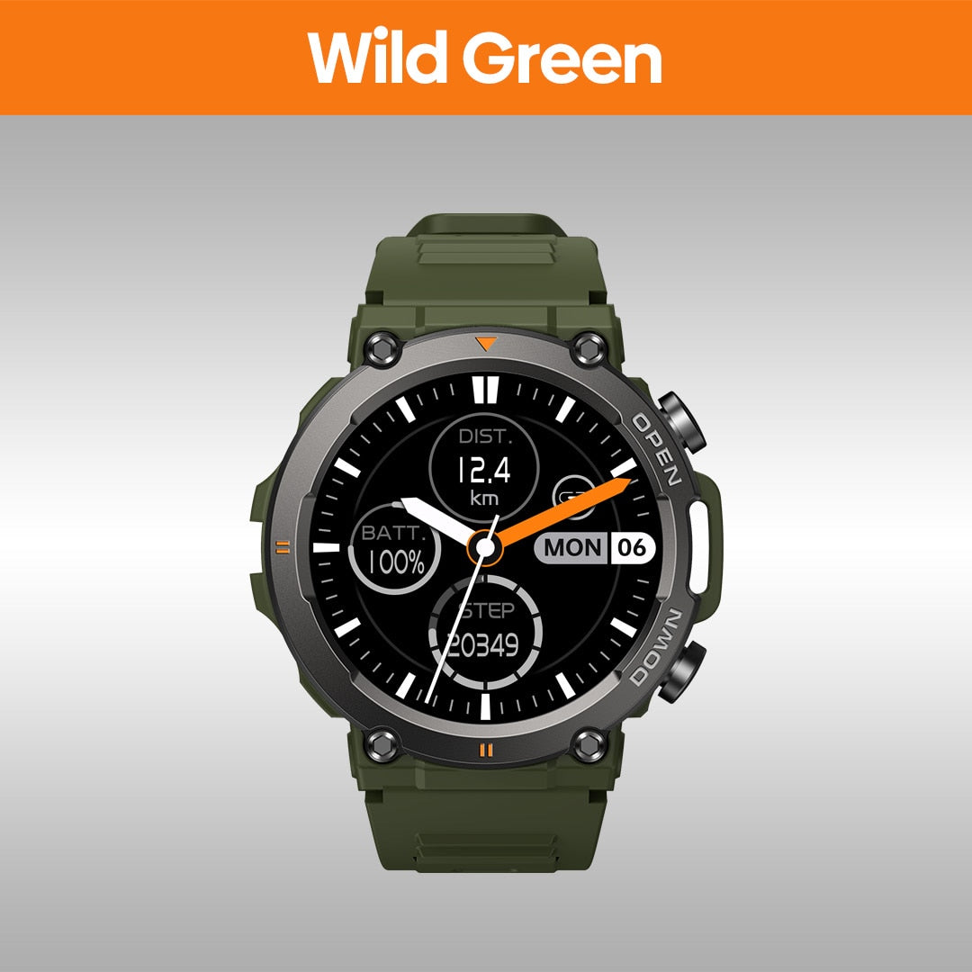 [World Premiere] Zeblaze Vibe 7 Rugged Smartwatch Make/Receive Calls 25 days Battery Life 100+ Sports Modes Smart Watch for Men