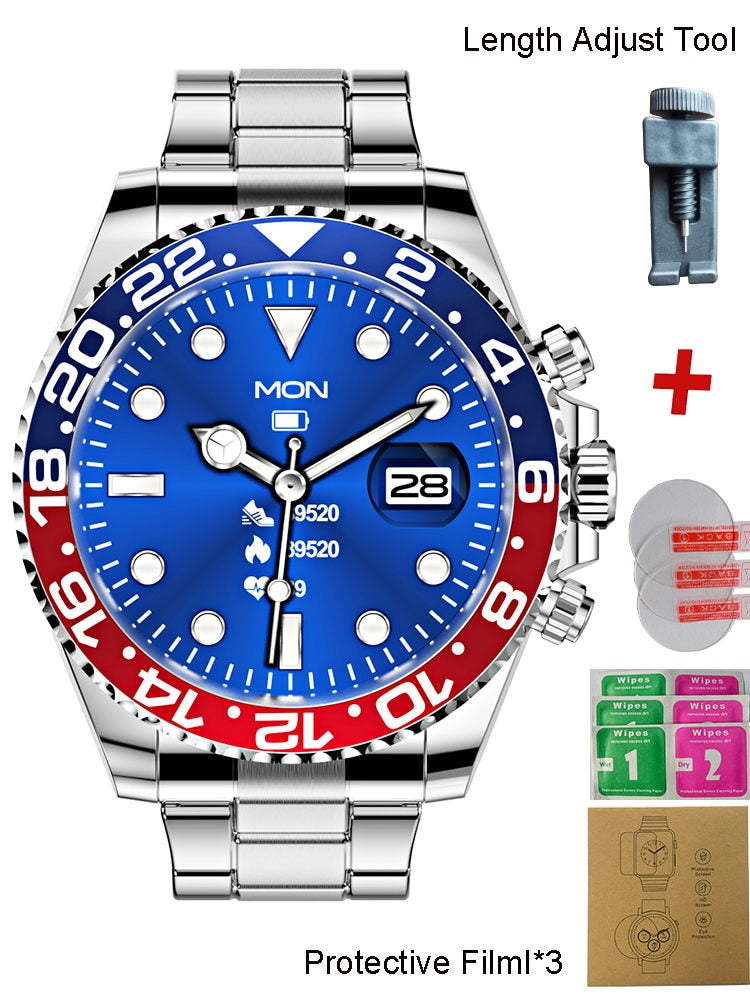 Smart Watch Men Watches Multifunction Smartwatch Fitness Sports Waterproof Wrist Clock Bluetooth Call Connected Business Casual