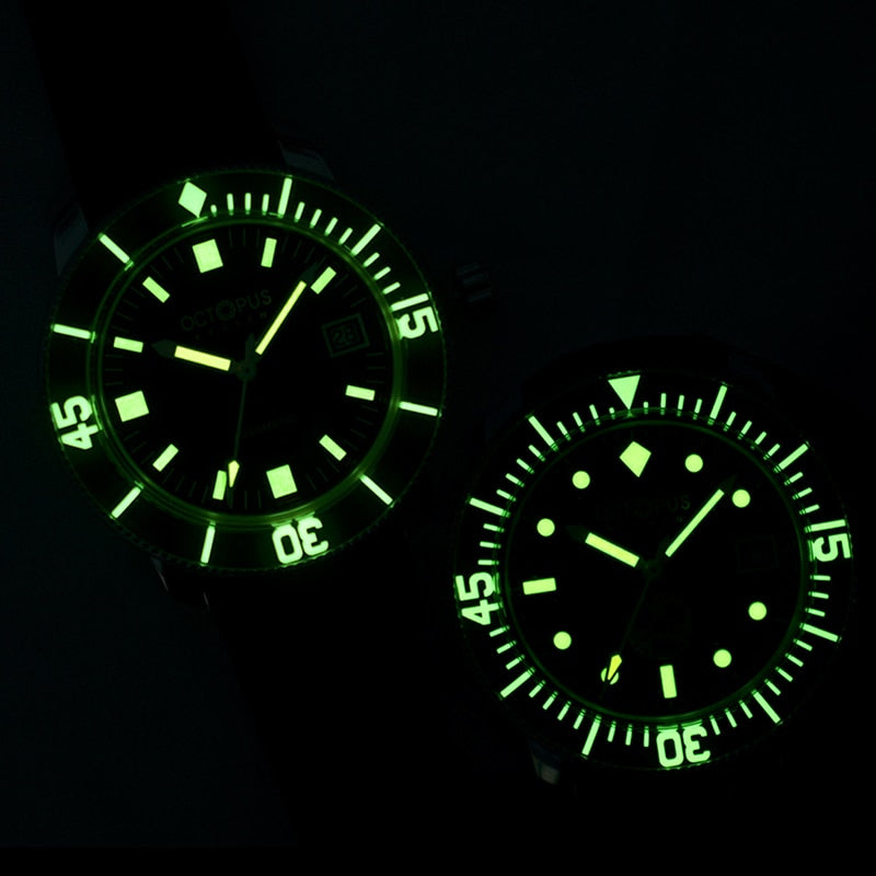 Octopus Luxury Brand Man Watch Retro PT5000 Automatic Mechanical Dive Watch Men 300M Bubble Mirror Sapphire Luminous Wristwatch