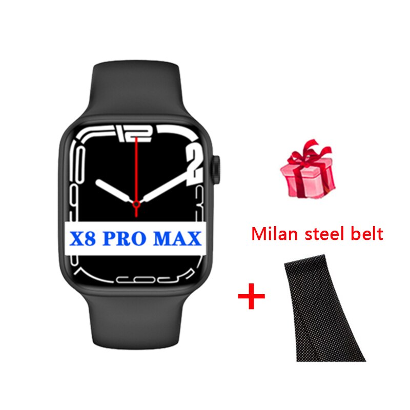 X8 Pro Max Smart Watch 3/4/5/6/10PCS Women Men Message Reminder 1.75 inch Dialing Sports Sleep Monitoring Heart-rate Smart Watch