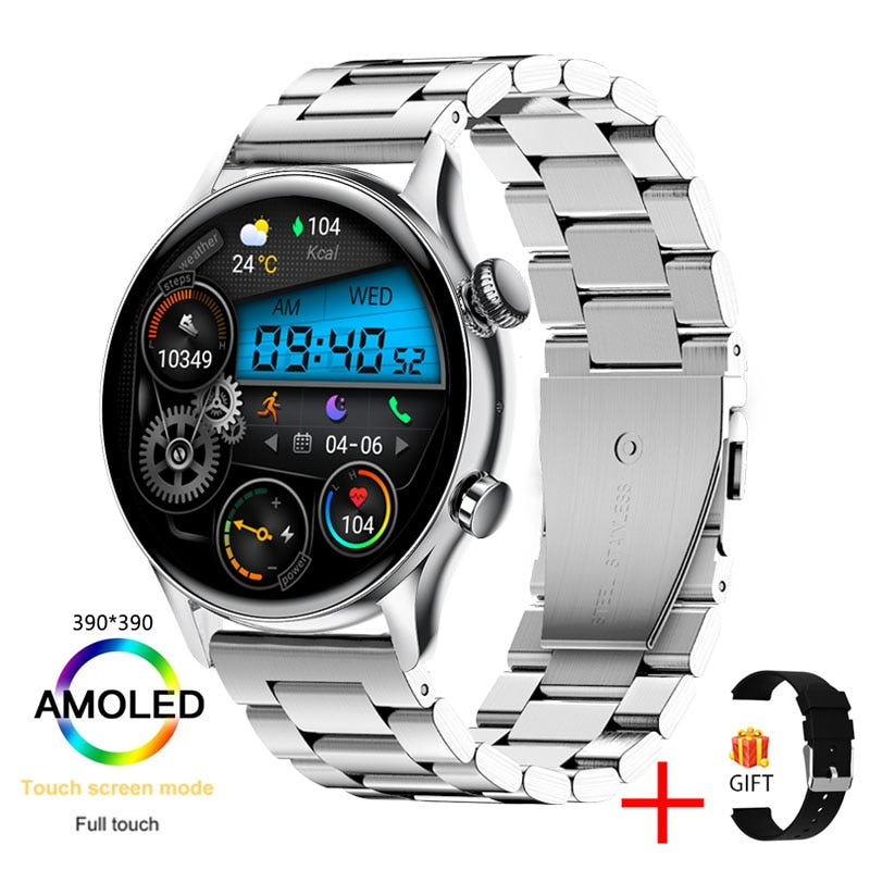 Xiaomi 2022 NFC Smart Watch Men AMOLED 390*390 HD Screen Always Display Bluetooth Call Women IP68 Waterproof Smartwatch With Box