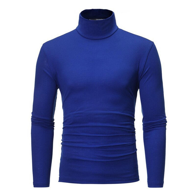 Spring Thin Men Turtleneck Sweaters Black Pullovers Clothing For Men Cotton Harajuku Knitted Sweater Male Solid Pull Hombre Tops