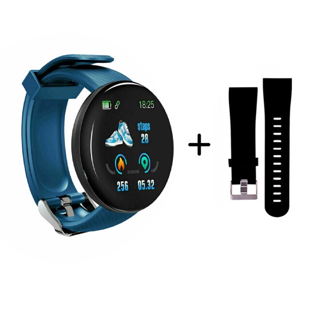 Sports Fitness Smart Watch Men Women Blood Pressure Sleep Monitoring Compatible IOS Android Watertight Digital Wristwatches