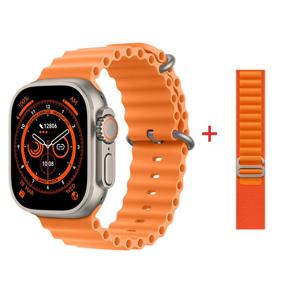 Smart Watch смарт часы 49mm Official Watch 8 Ultra Series Smartwatch Men Watches умные часы Women Bluetooth Fitness Bracelet