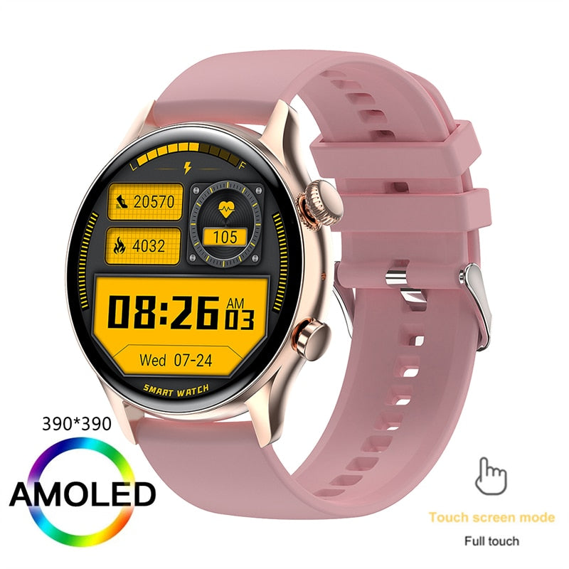 Xiaomi 2022 NFC Smart Watch Men AMOLED 390*390 HD Screen Always Display Bluetooth Call Women IP68 Waterproof Smartwatch With Box