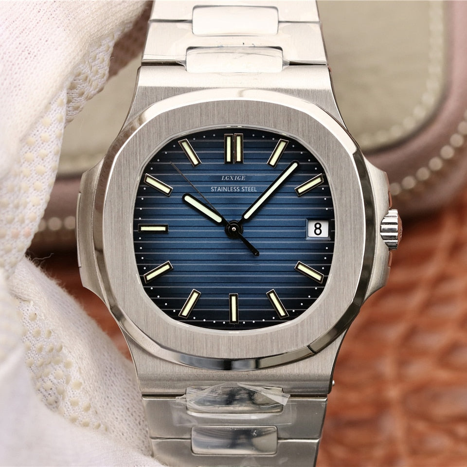 Luxury Brand Mens Watches Top Full Steel Men Wrist Watch For Men PP Classic Male Clocks High Quality AAA Sport Watch