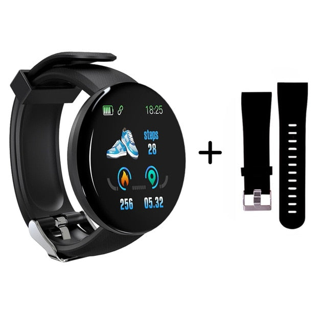 Sports Fitness Smart Watch Men Women Blood Pressure Sleep Monitoring Compatible IOS Android Watertight Digital Wristwatches