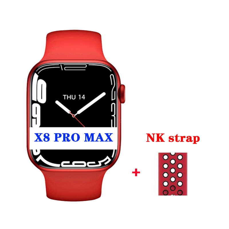 X8 Pro Max Smart Watch 3/4/5/6/10PCS Women Men Message Reminder 1.75 inch Dialing Sports Sleep Monitoring Heart-rate Smart Watch