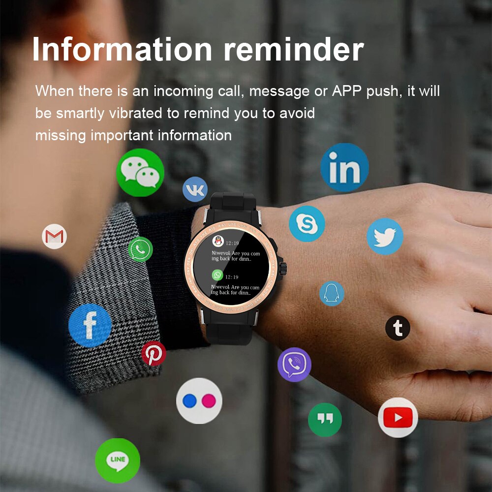 Niwevol IP68 Waterproof Smart Watch Men 2022 New Custom Dial  Sports Heart Rate Fitness Watches for Android IOS Smartwatch