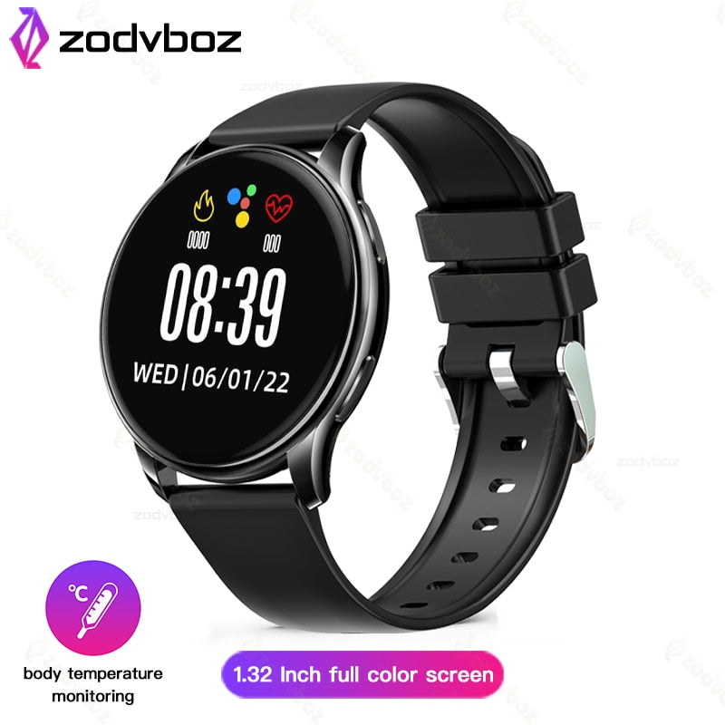New Smart Watch Women Full Touch Screen Sports Fitness IP67 Waterproof Bluetooth Call Watch For Android IOS Smartwatch Women Men