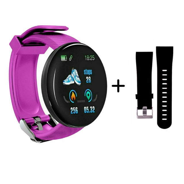 Sports Fitness Smart Watch Men Women Blood Pressure Sleep Monitoring Compatible IOS Android Watertight Digital Wristwatches