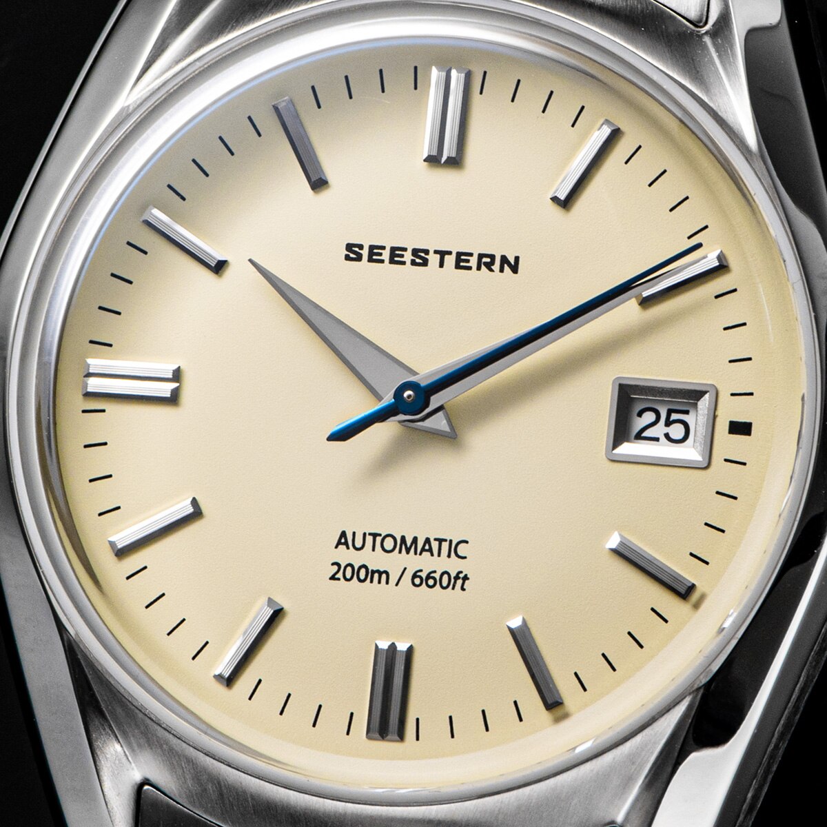SEESTERN Diver Watch Men Automatic Japan NH35 Movement Sapphire Dome Crystal Wristwatch 20ATM Waterproof Mechanical Retro New
