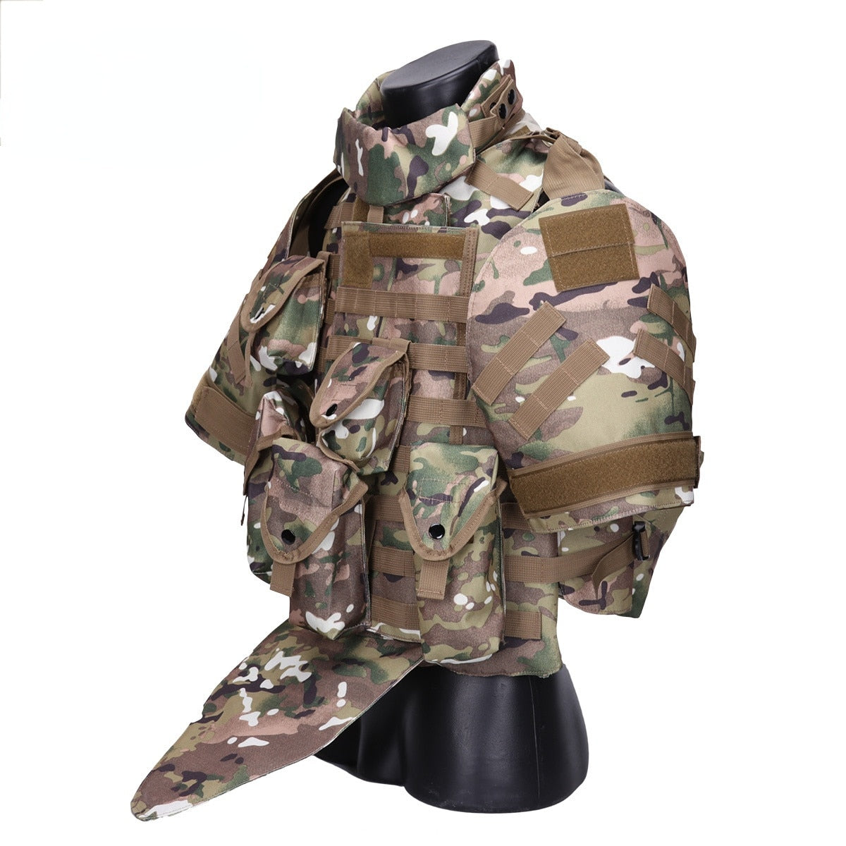 Tactical Vest Camouflage combat Body Armor With Pouch/Pad ACU USMC Airsoft Military Molle Assault Plate Carrier CS Clothing