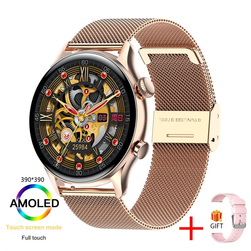 Xiaomi 2022 NFC Smart Watch Men AMOLED 390*390 HD Screen Always Display Bluetooth Call Women IP68 Waterproof Smartwatch With Box