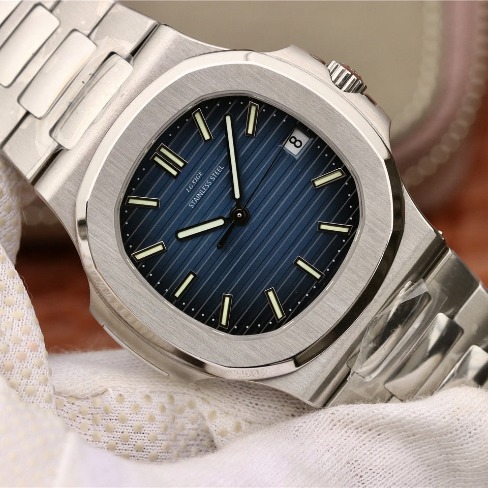 Luxury Brand Mens Watches Top Full Steel Men Wrist Watch For Men PP Classic Male Clocks High Quality AAA Sport Watch