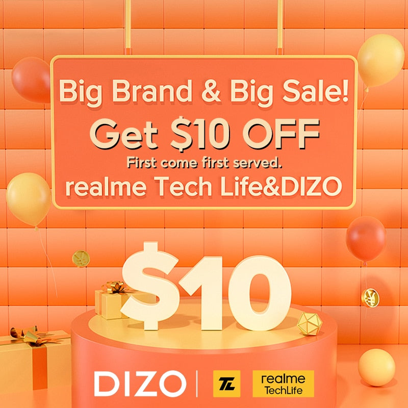 Realme DIZO Watch 2 Sports Smart Watch 1.69 inch Full Touch Screen 10 Day Battery Life Waterproof Bluetooth Smartwatch Men Women