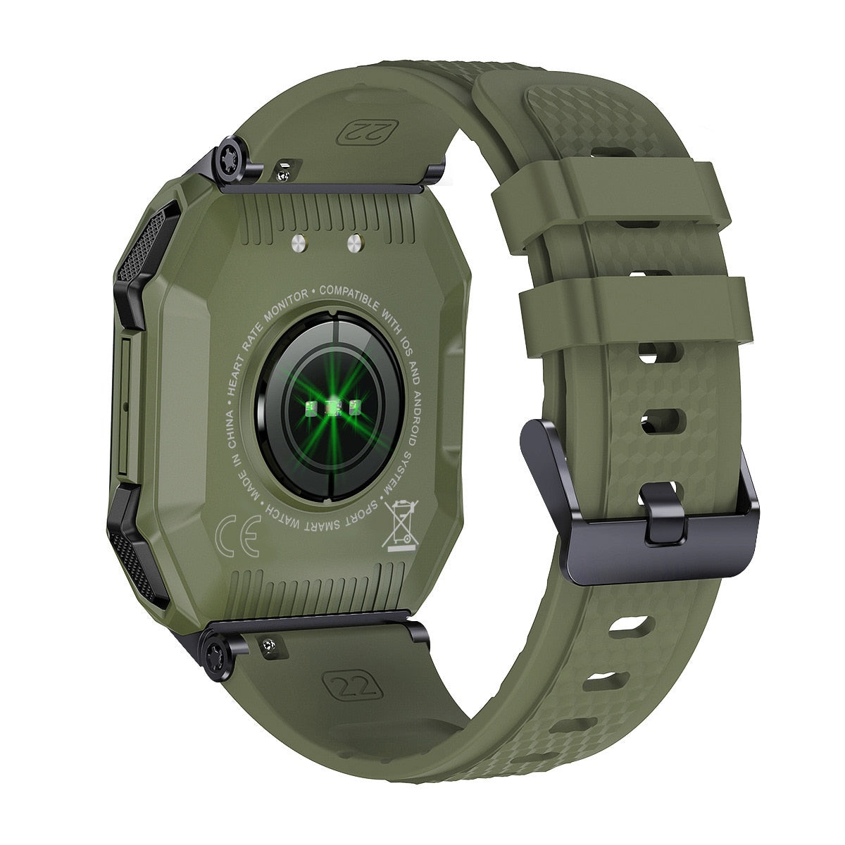 XIAOMI 1.85inch Bluetooth Military Smart Watch Men Call 350mAh 24H Healthy Monitor Outdoor IP68 Waterproof Sports Smartwatch