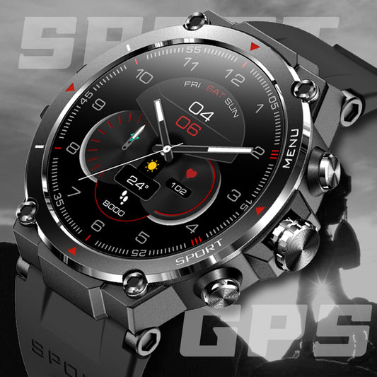 ZODVBOZ GPS Smart Watch AMOLED HD Screen Watches 24-hour Health Monitoring Long Battery Life 5 ATM Waterproof Smartwatch For Men