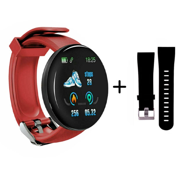 Sports Fitness Smart Watch Men Women Blood Pressure Sleep Monitoring Compatible IOS Android Watertight Digital Wristwatches