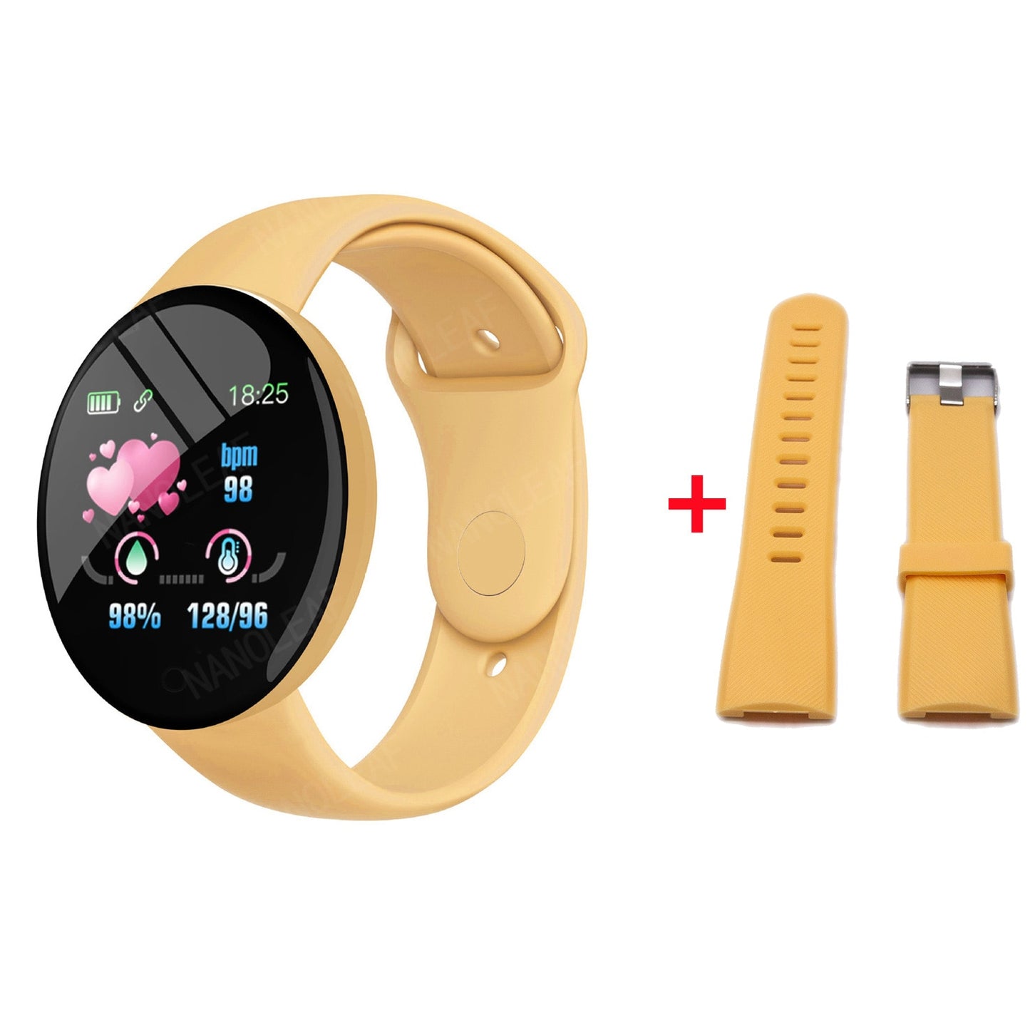 Sports Fitness Smart Watch Men Women Blood Pressure Sleep Monitoring Compatible IOS Android Watertight Digital Wristwatches